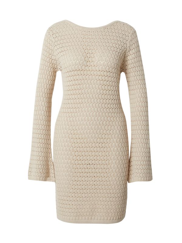 SISTERS POINT SISTERS POINT Плетена рокля 'LEBIA'  кремаво