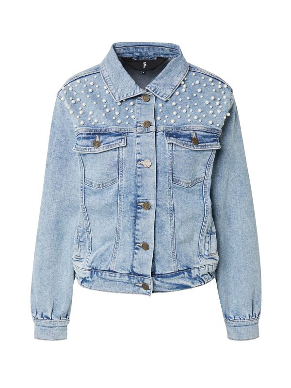 SISTERS POINT SISTERS POINT Преходно яке 'OVO-JA1'  син деним / перлено бяло