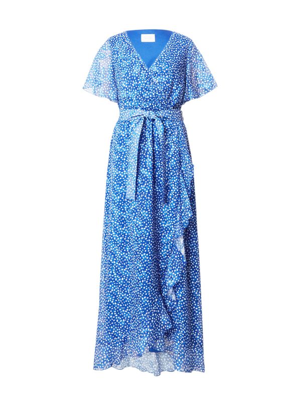 SISTERS POINT SISTERS POINT Рокля 'GUSH'  синьо / лазурно синьо / бяло