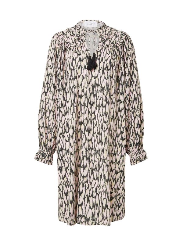 SISTERS POINT SISTERS POINT Рокля 'ILISA'  бежово / ябълка / черно