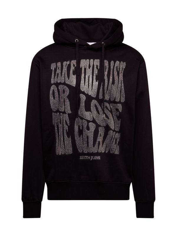 Sixth June Sixth June Суичър  черно / перлено бяло