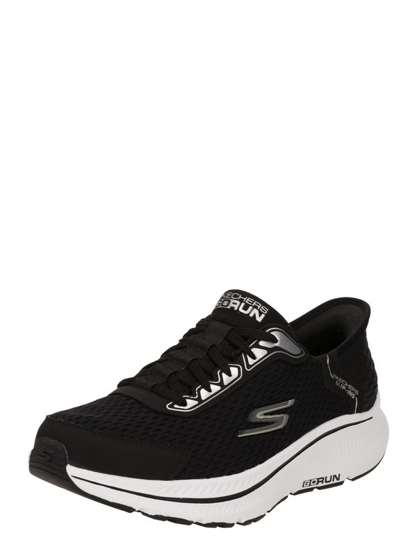SKECHERS SKECHERS Маратонки за бягане 'GO RUN CONSISTENT 2.0'  черно / сребърно