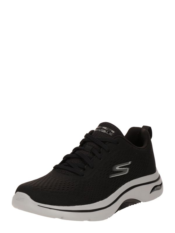 SKECHERS SKECHERS Маратонки за бягане 'GO WALK ARCH FIT 2.0'  сиво / черно / мръсно бяло