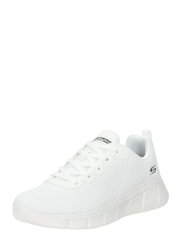 SKECHERS SKECHERS Ниски маратонки 'BOBS B FLEX'  черно / бяло