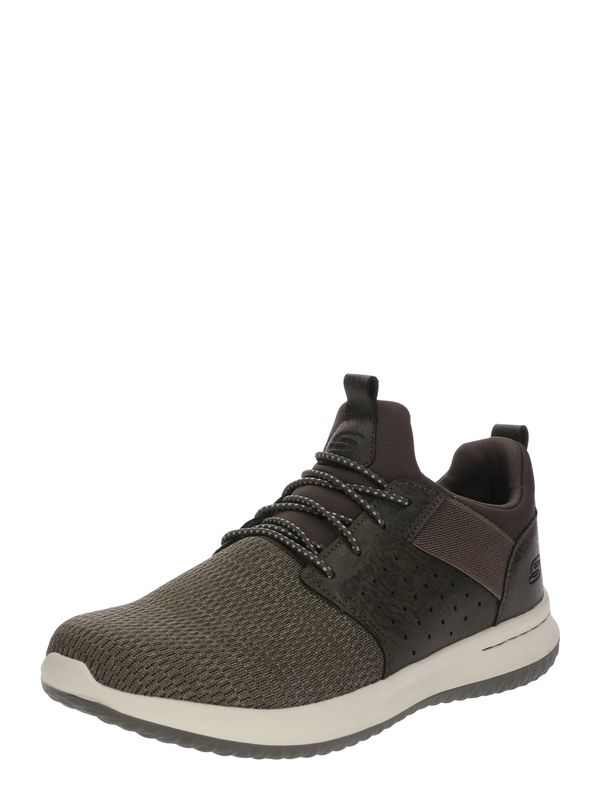 SKECHERS SKECHERS Ниски маратонки 'Delson Camben'  маслина