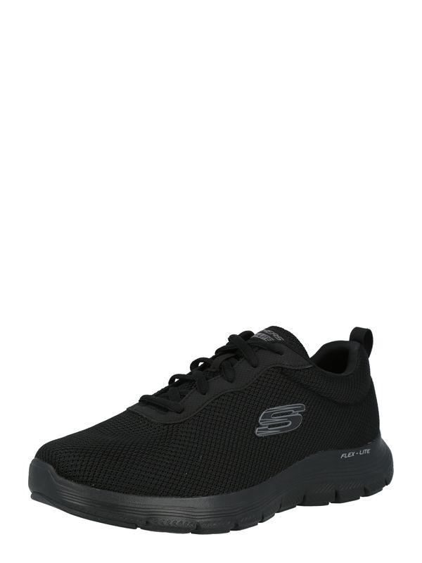 SKECHERS SKECHERS Ниски маратонки 'Flex Advantage 4.0'  сиво / черно