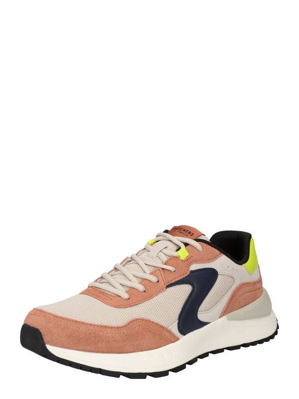 SKECHERS SKECHERS Ниски маратонки 'FURY-FURY'  неоново жълто / сьомга / черно / естествено бяло