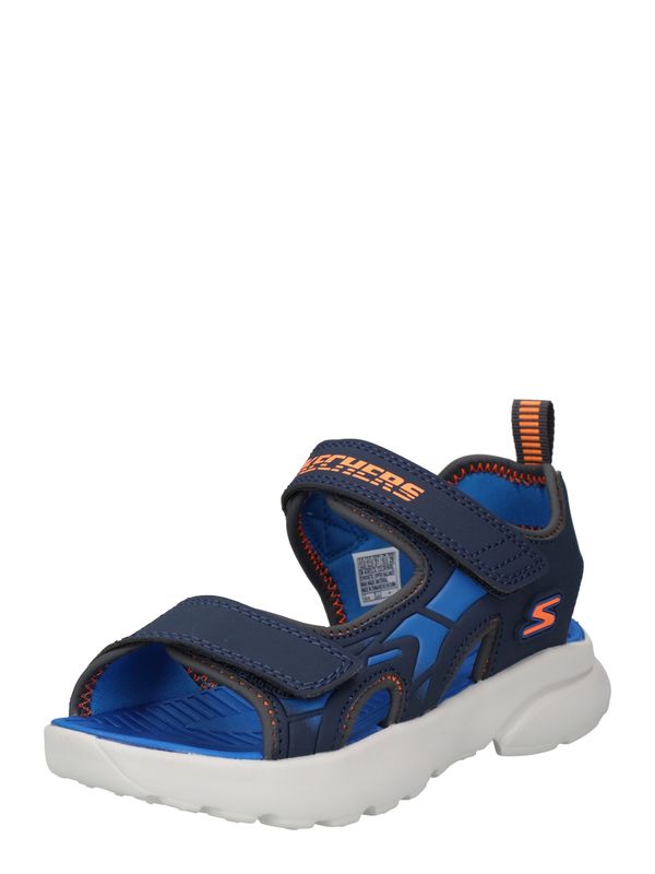 SKECHERS SKECHERS Отворени обувки 'RAZOR SPLASH'  синьо / тъмносиньо / оранжево