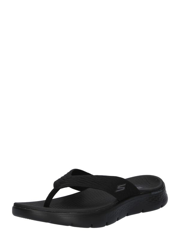 SKECHERS SKECHERS Сандали с разделител за пръстите 'GO WALK - SPLENDOR-X'  сиво / черно