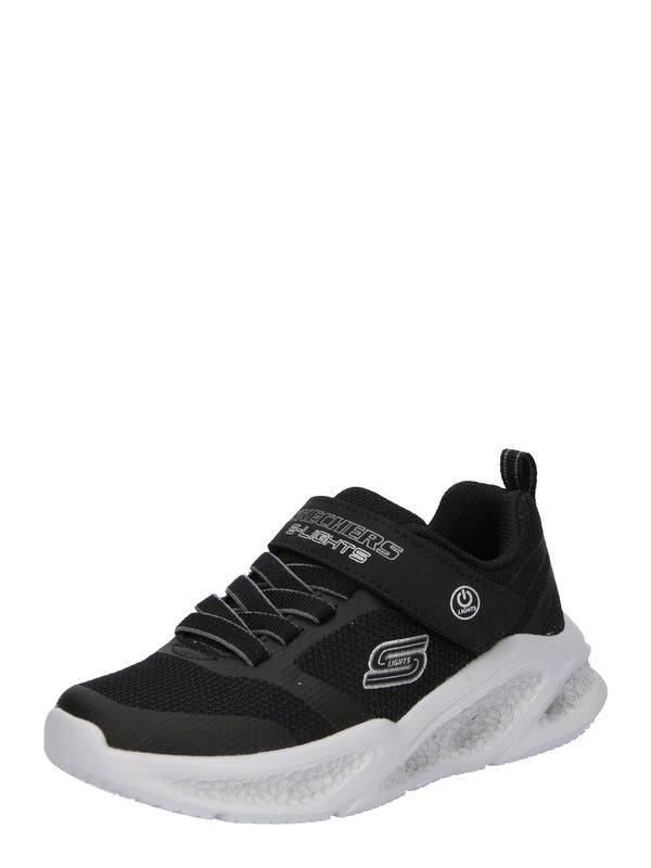 SKECHERS SKECHERS Сникърси 'METEOR-LIGHTS'  черно / бяло