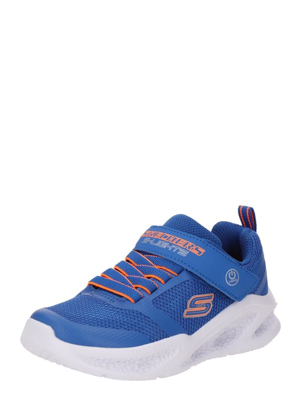 SKECHERS SKECHERS Сникърси 'METEOR-LIGHTS'  синя тинтява / сиво / оранжево
