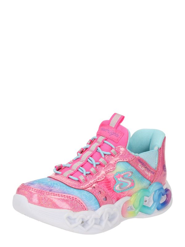 SKECHERS SKECHERS Сникърси  светлосиньо / жълто / бледорозово