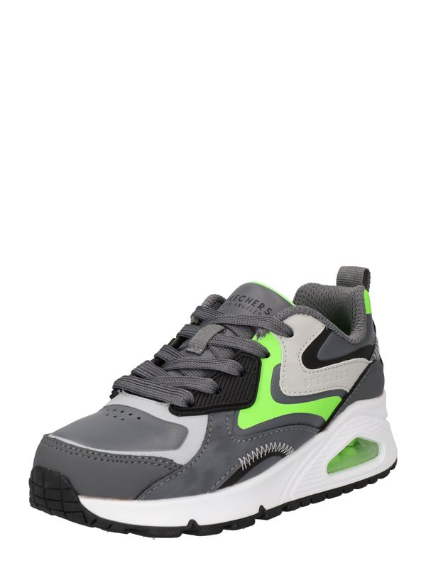 SKECHERS SKECHERS Сникърси 'Uno Gen1'  сиво / светлосиво / лайм