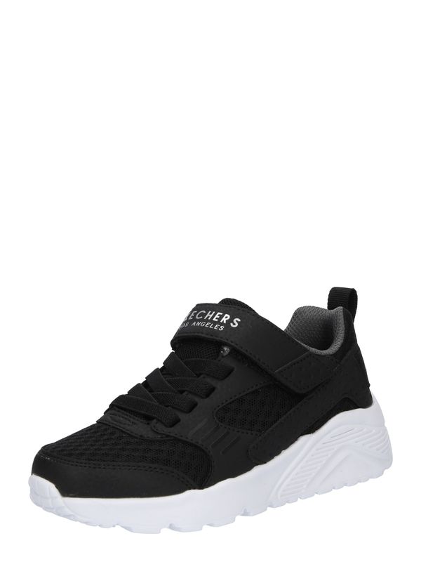 SKECHERS SKECHERS Сникърси 'UNO LITE - ZELTON'  черно / сребърно
