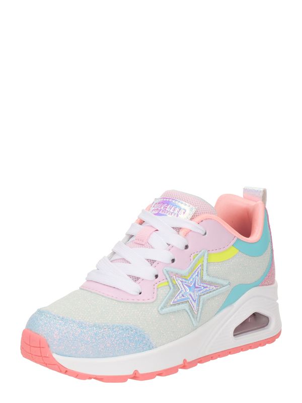 SKECHERS SKECHERS Сникърси 'UNO - STARRY VIBE'  светлосиньо / жълто / мента / розово