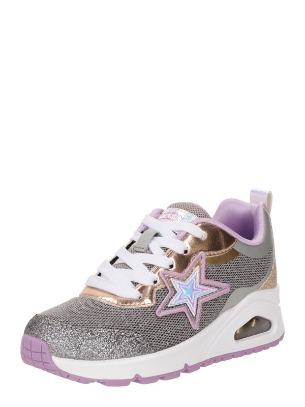 SKECHERS SKECHERS Сникърси 'UNO - STARRY VIBE'  злато / сиво / лилав / сребърно
