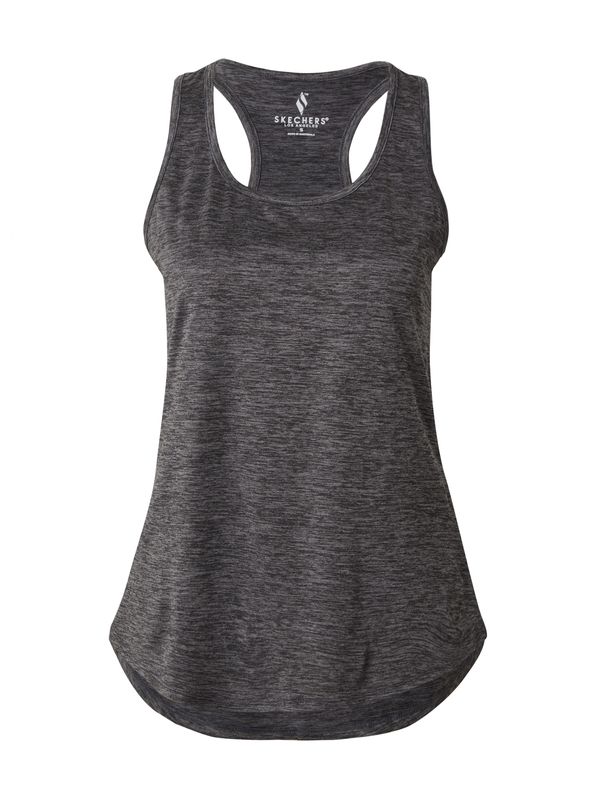 SKECHERS SKECHERS Спортен топ 'GODRI SWIFT'  черен меланж