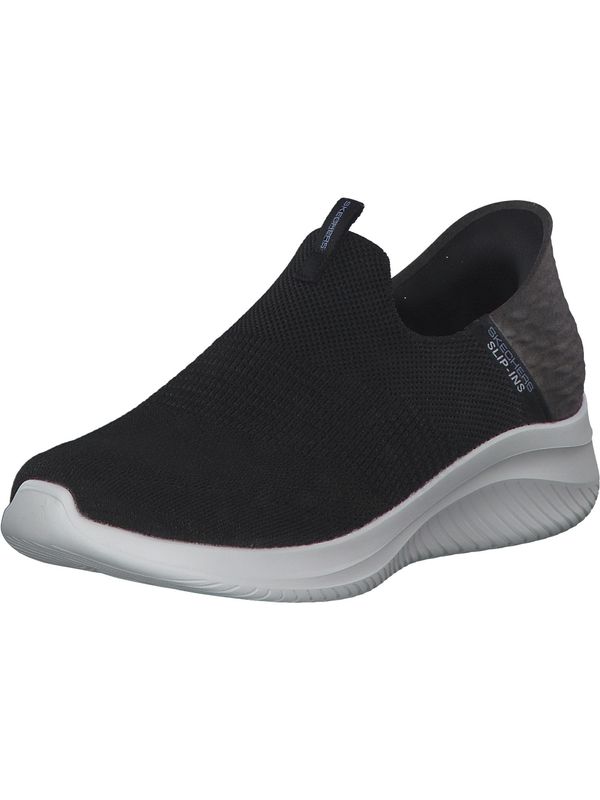 SKECHERS SKECHERS Спортни обувки Slip On 'Ultra Flex 3.0'  черно / бяло