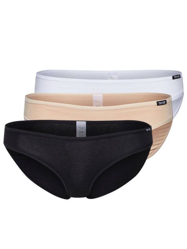 Skiny Skiny Дамски бикини  телесен цвят / черно / бяло
