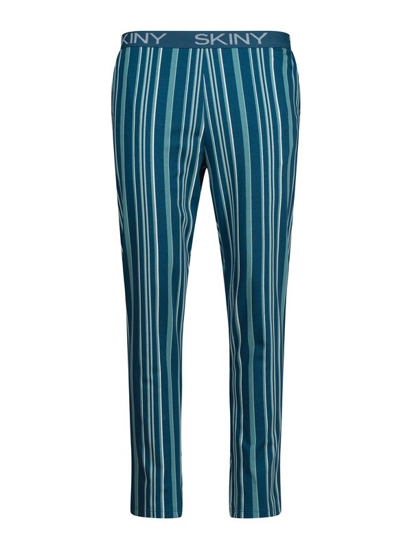 Skiny Skiny Панталон пижама  циан / петрол / бяло