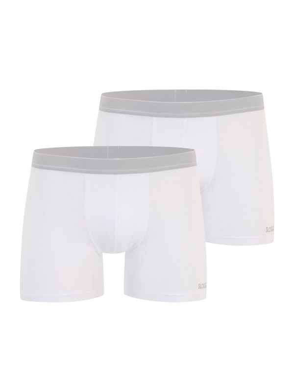 SLOGGI SLOGGI Боксерки 'GO ABC 2.0'  сиво / бяло