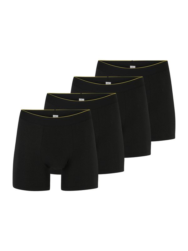 SLOGGI SLOGGI Боксерки 'men EVER Airy'  лимоненожълто / черно