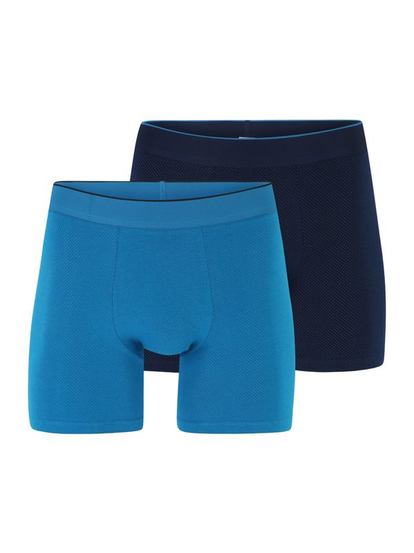 SLOGGI SLOGGI Боксерки 'men EVER Airy'  нейви синьо / лазурно синьо / сиво