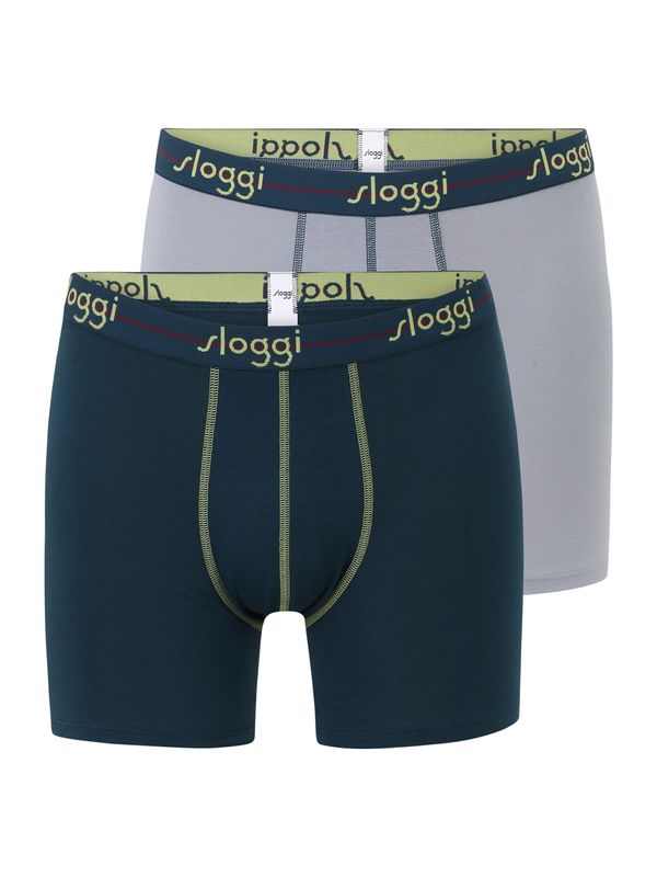 SLOGGI SLOGGI Боксерки 'men Start'  камък / лайм / петрол