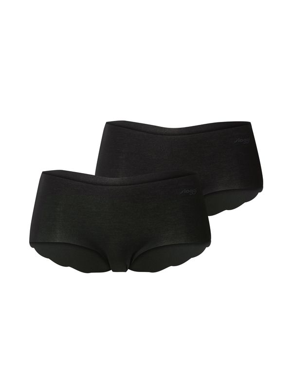 SLOGGI SLOGGI Дамски бикини 'ZERO Modal 2.0 H'  антрацитно черно / черно