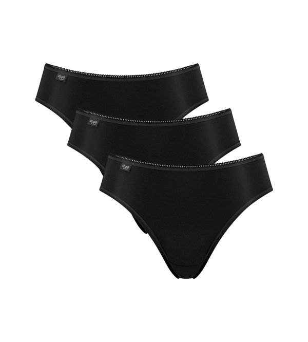 SLOGGI SLOGGI Слип  черно / бяло