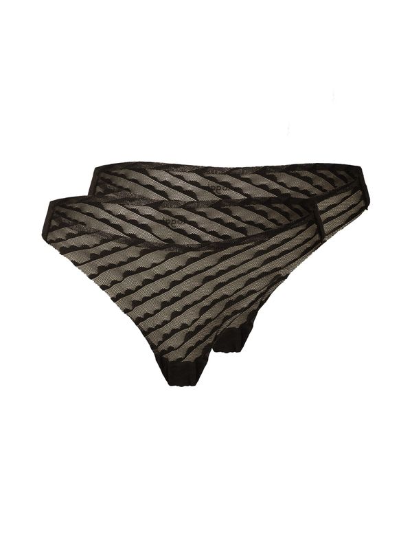 SLOGGI SLOGGI Слип 'ZERO Lacy'  черно