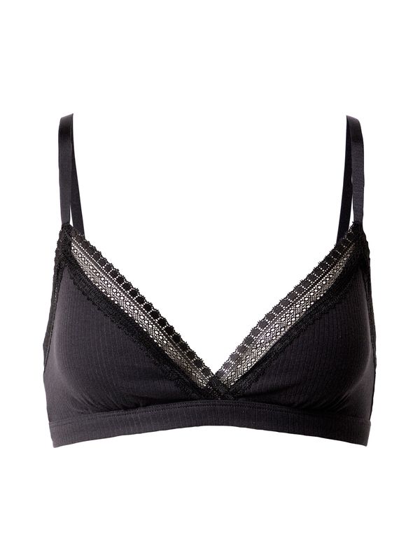 SLOGGI SLOGGI Сутиен 'GO Ribbed'  черно