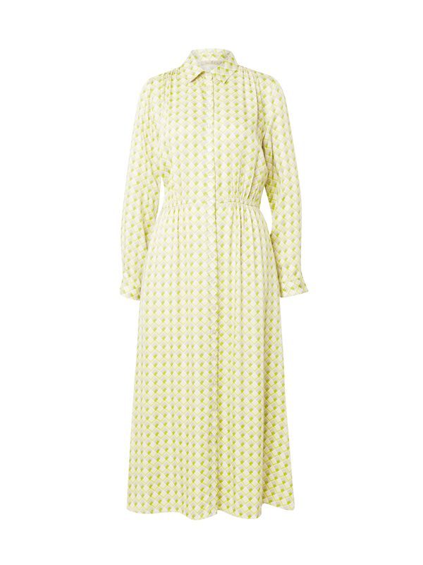 Smith&Soul Smith&Soul Рокля тип риза  светлосиво / светлозелено / бяло