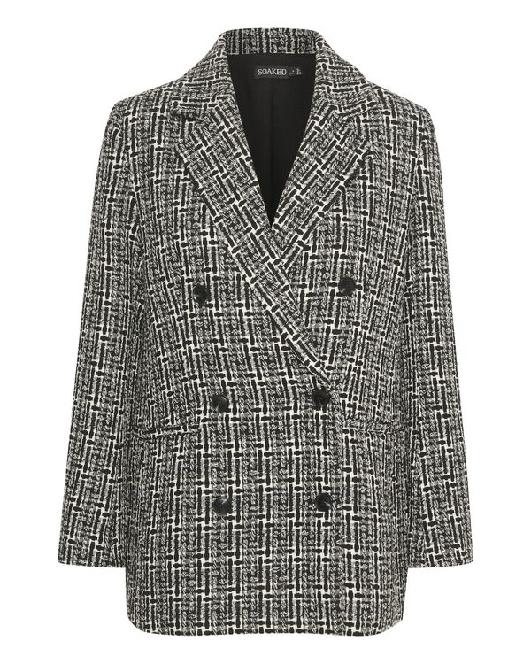 SOAKED IN LUXURY SOAKED IN LUXURY Блейзър 'Sadia'  черно