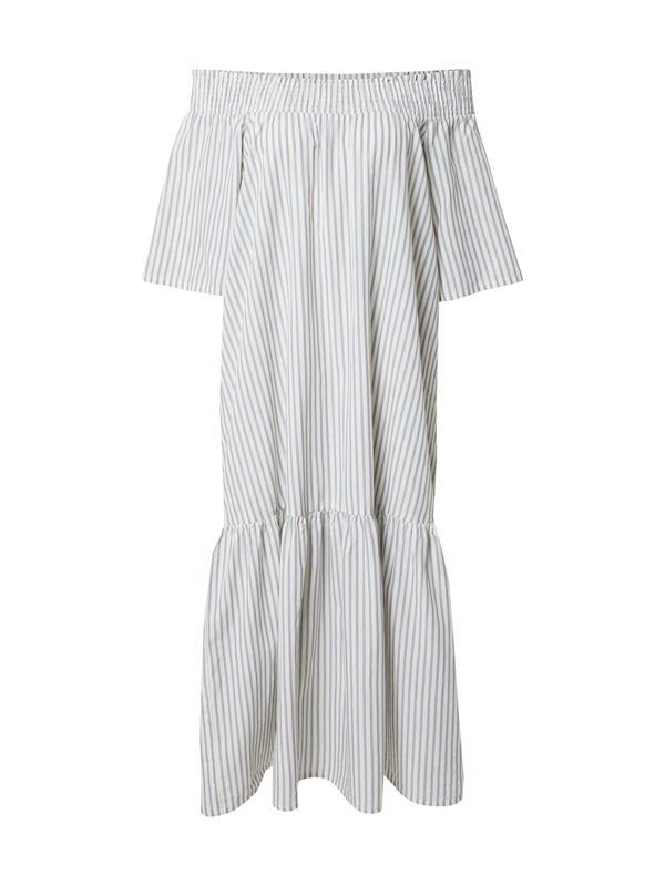 SOAKED IN LUXURY SOAKED IN LUXURY Лятна рокля  опушено синьо / бяло