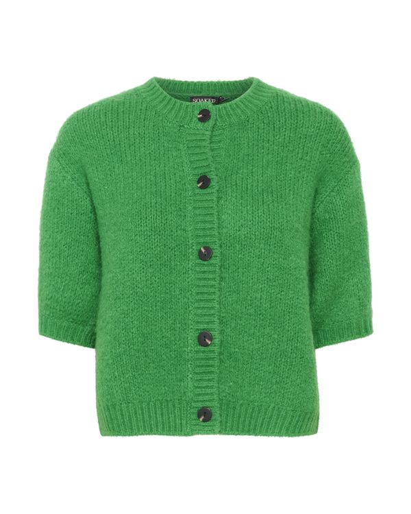 SOAKED IN LUXURY SOAKED IN LUXURY Плетена жилетка 'Paradis'  тревнозелено
