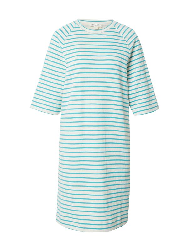 SOAKED IN LUXURY SOAKED IN LUXURY Рокля 'Ingo'  тюркоазен / бяло