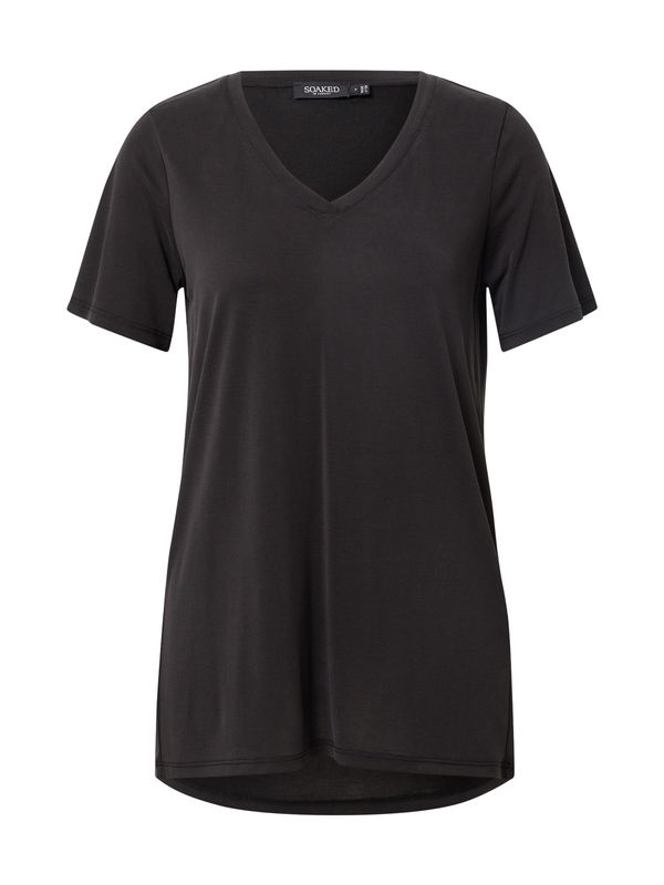 SOAKED IN LUXURY SOAKED IN LUXURY Тениска 'Columbine'  черно