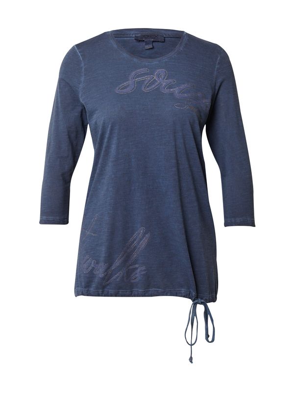 Soccx Soccx Тениска  нощно синьо / светлосиньо