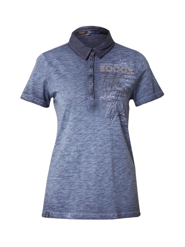 Soccx Soccx Тениска  синьо / гълъбово синьо / светлосиньо / черно