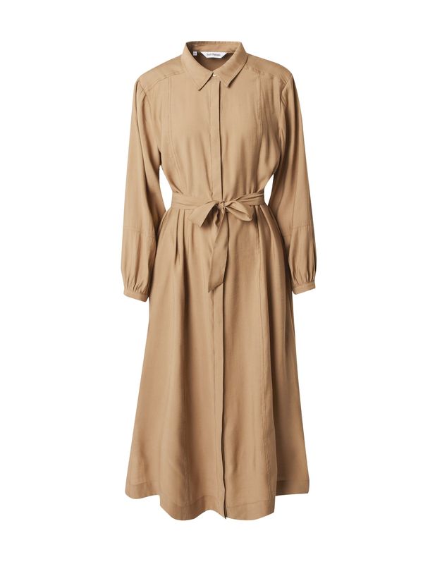 Soft Rebels Soft Rebels Рокля тип риза 'Hannah'  светлокафяво