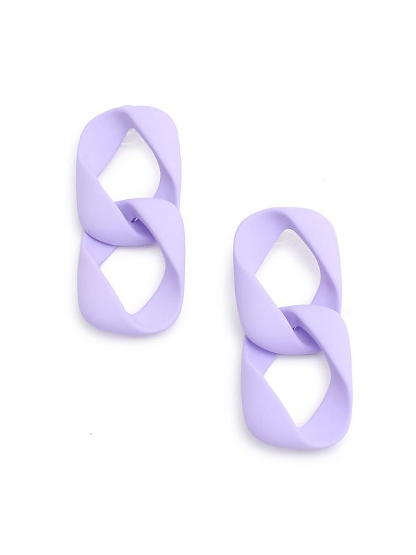 SOHI SOHI Обеци 'Virlen'  люляк