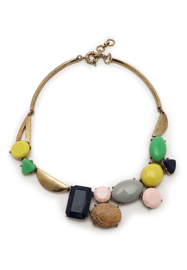 SOHI SOHI Верижка 'Hope'  злато / сиво / зелено / черно