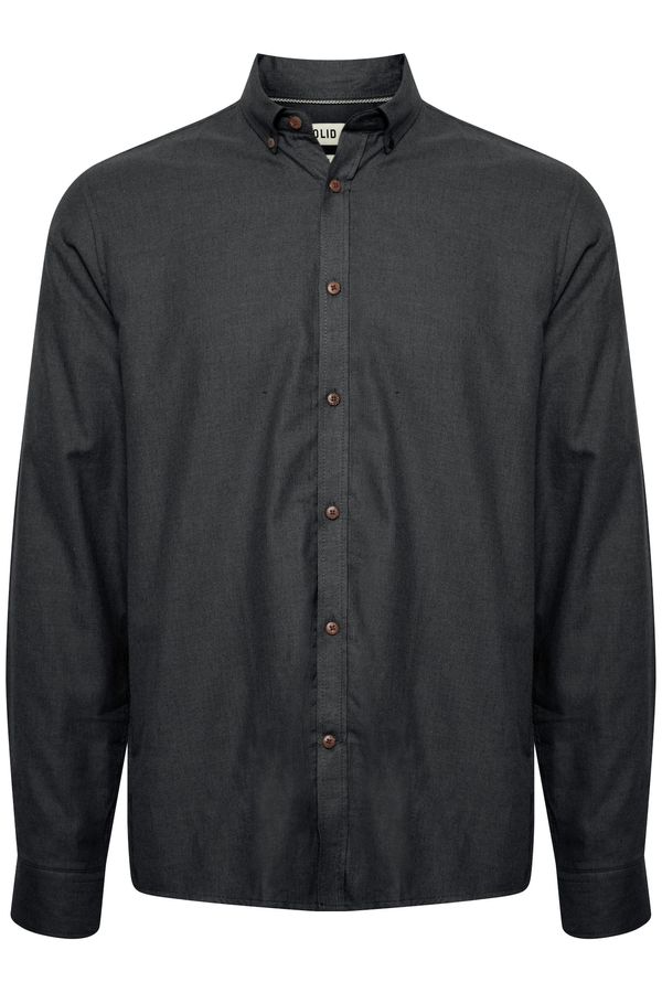 !Solid !Solid Риза 'Pete'  черен меланж