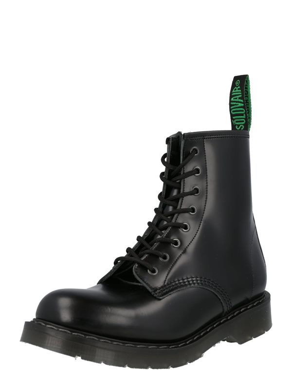 Solovair Solovair Ниски ботуши с връзки  черно