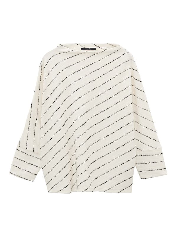 Someday Someday Тениска 'Udelia'  черно / бяло