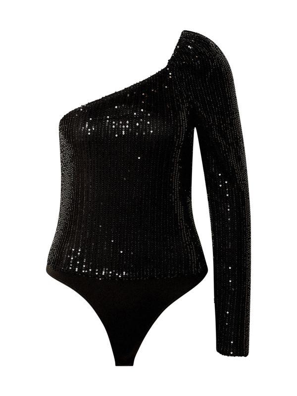 SOMETHINGNEW SOMETHINGNEW Блуза боди 'CAMERON'  черно