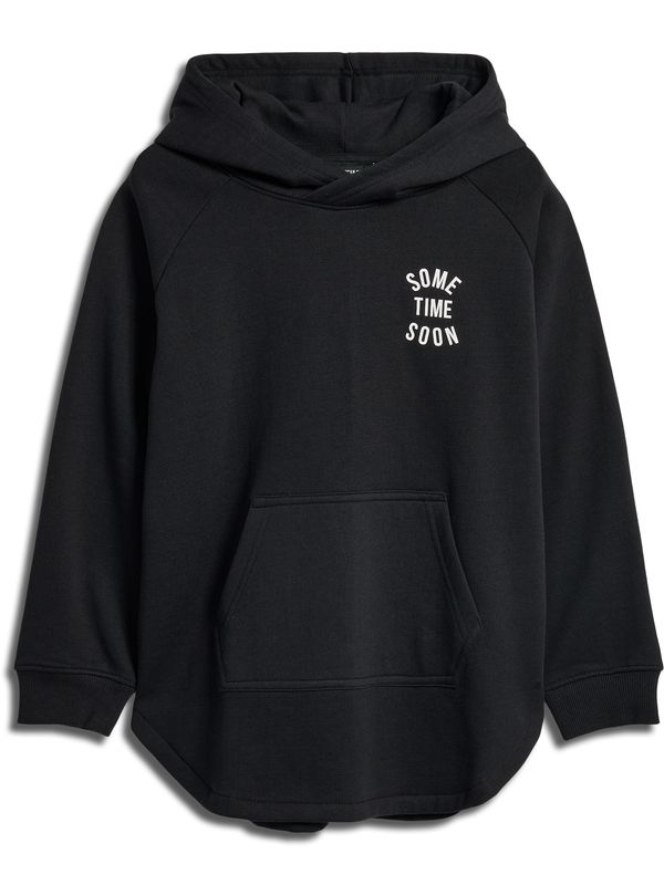 SOMETIME SOON SOMETIME SOON Суичър 'Monterey'  черно / бяло