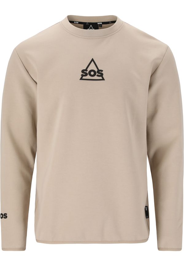 SOS SOS Суичър 'Vail'  телесен цвят