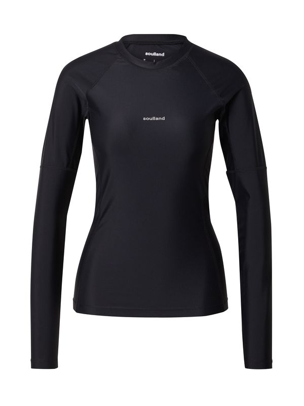 Soulland Soulland Горнище на бански танкини 'Anna'  черно / бяло